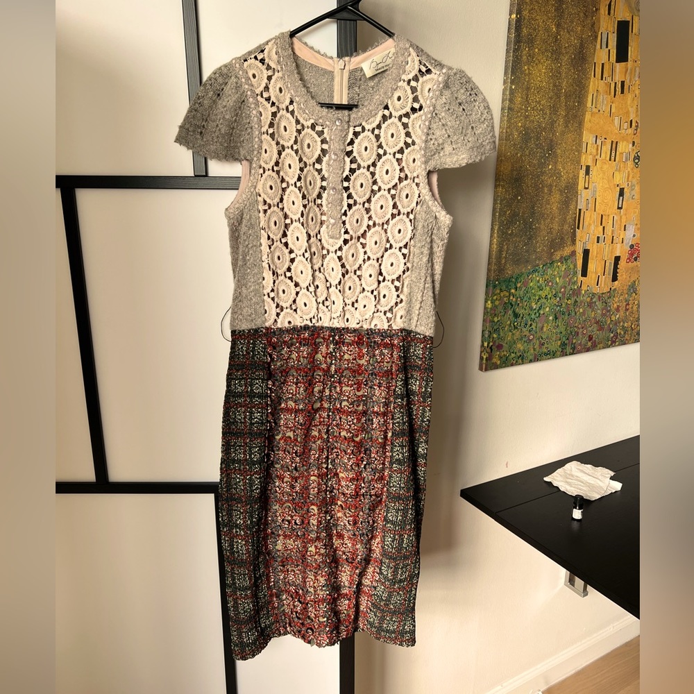 Byron Lars Dress- Autumnal Colors